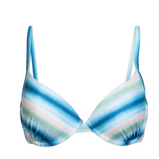 Лиф пуш-ап «Фестиваль», многоцветная полоска