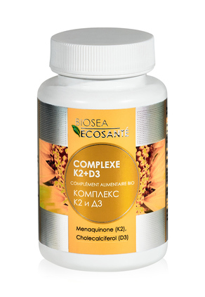 Биологически активная добавка к пище «Комплекс К2 и Д3» BIOSEA ECOSANTÉ