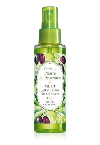 Мист для тела «Олива & бергамот» Fleurs de Provence