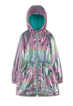 Утепленная куртка с голографическим эффектом для девочки, мультицвет от Фаберлик, фото 6