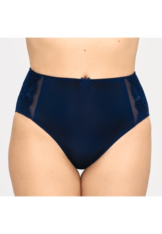 Трусы-слипы с завышенной талией Dakota, цвет темно-синий