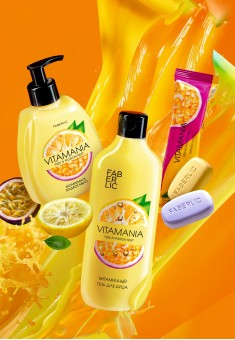 Витаминное жидкое мыло для рук «Юзу и маракуйя» Vitamania