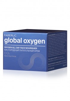 Кислородный питательный крем для лица Global Oxygen от Фаберлик, фото 3