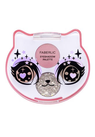 Палетка сияющих теней для век «Ты – звездочка» Glam Kitty