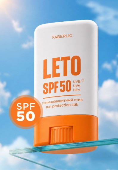 Солнцезащитный стик SPF 50 Leto