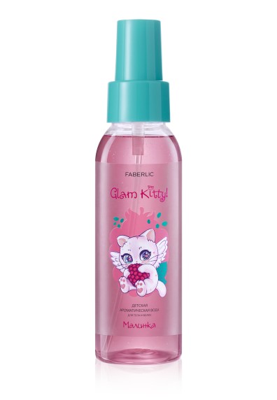 Детская ароматическая вода для тела и волос Glam Kitty