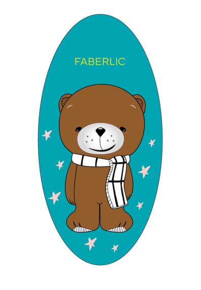 Наклейка светоотражающая Teddy