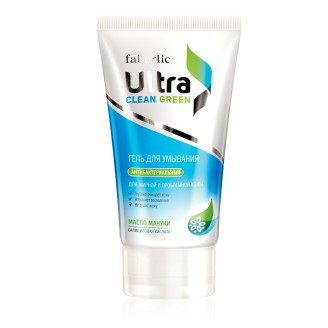 Гель для умывания для жирной и проблемной кожи Ultra Clean Ultra Green