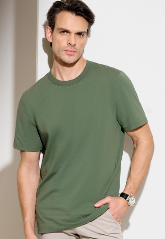 Мужская футболка, цвет хаки