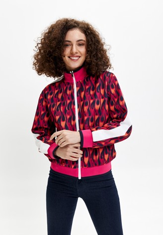 Толстовка на молнии, цвет мультицвет