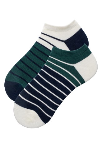 Мужские носки, цвет синий / зеленый