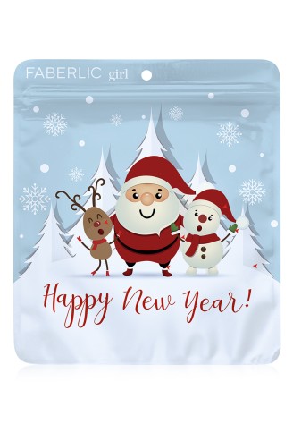 Новогодний набор трусиков для девочки, мультицвет, 3 шт.