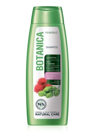 Шампунь «Сила и энергия» Botanica, 400 мл