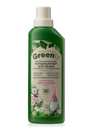 Концентрированный кондиционер для белья «Цветочный микс» Home Gnome Greenly