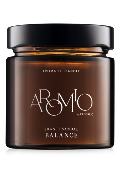 Ароматическая свеча Shanti Sandal AROMIO