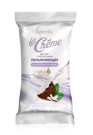 Туалетное мыло увлажняющее «Нежное прикосновение» La Creme