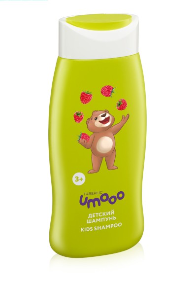 Детский шампунь «Малиновый мишка» Umooo 3+
