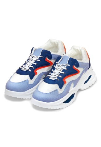 Кроссовки Marita, цвет бело-голубой