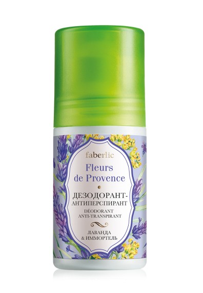 Дезодорант-антиперспирант «Лаванда & иммортель» Fleurs de Provence