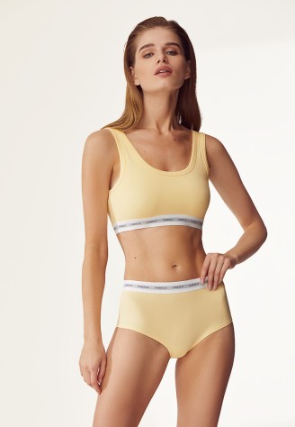 Бралетт, цвет желтый