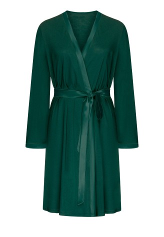 Халат, цвет изумрудный