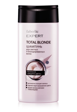 Шампунь для светлых и блондированных волос Total blonde