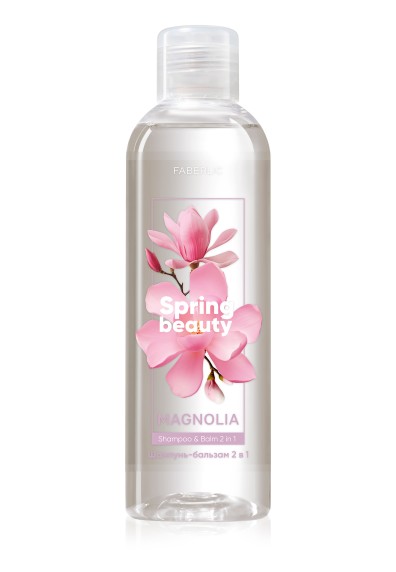 Шампунь-бальзам 2 в 1 «Магнолия» Spring Beauty