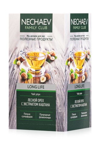 Чай улун Long Life «Лесной орех» с экстрактом каштана