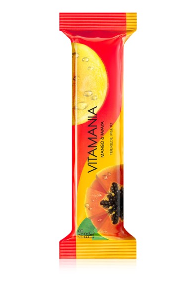 Твердое мыло в наборе "Манго и папайя" Vitamania