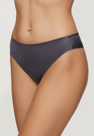 Трусы-танга, цвет графит