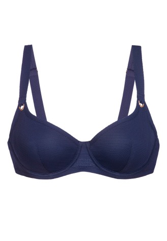 Лиф мягкий на косточках темно-синий