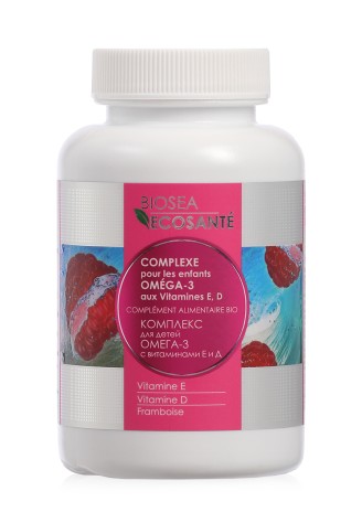 Биологически активная добавка к пище «Комплекс для детей Омега-3 с витаминами Е и Д» BIOSEA ECOSANTÉ
