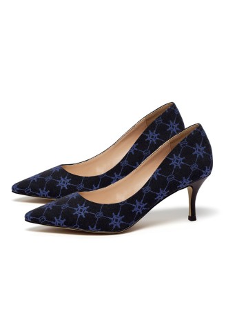 Туфли Starry черно-синие