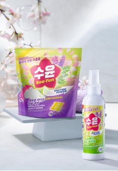 Cпрей-пятновыводитель с энзимами Soo-Yun
