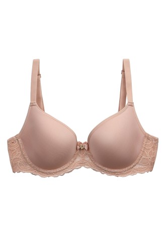 Бюстгальтер спейсер Essential с кружевом, цвет «Пыльная роза»