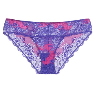Трусы слипы «Карнавал», цвет розово-фиолетовый