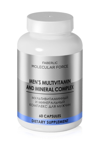 БАД «Мультивитаминный и минеральный комплекс для мужчин» Molecular Force
