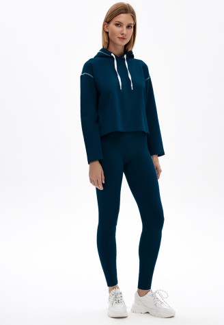 Легинсы, цвет темно-синий