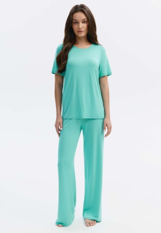 Брюки, цвет ментол