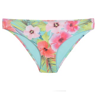 Плавки, цвет бирюзовый с принтом