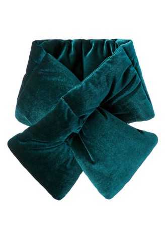 Горжетка бархатная, изумрудная