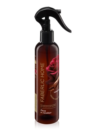 Парфюмированный интерьерный спрей «Роза и сандал»