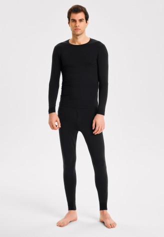 Мужские кальсоны, цвет черный