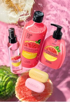 Витаминное жидкое мыло для рук «Арбуз и дыня» Vitamania