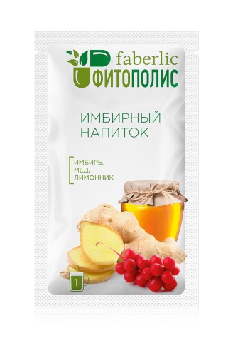 Имбирный напиток сухой растворимый с медом и лимонником