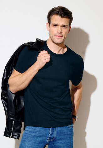 Мужская футболка, цвет синий