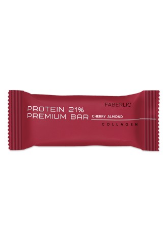 Протеиновый батончик Protein Premium Bar со вкусом вишни и миндаля