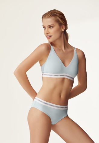 Трусы-слипы, цвет голубой