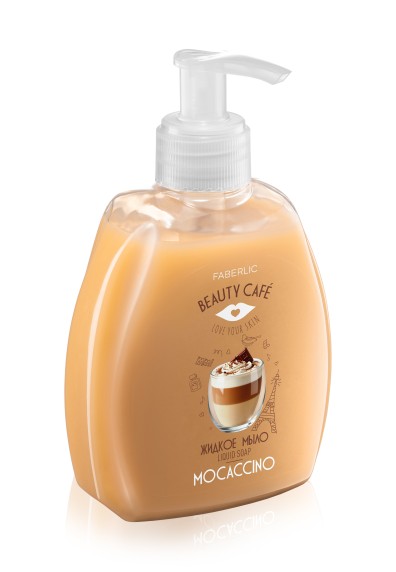 Жидкое мыло для рук «Моккачино» Beauty Cafe