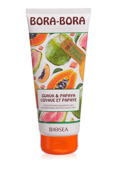 Шампунь - кондиционер 2 в 1 «Гуава и папайя» BIOSEA Bora-Bora